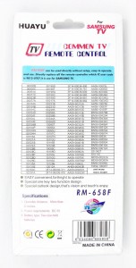 Samsung RM-658F-2